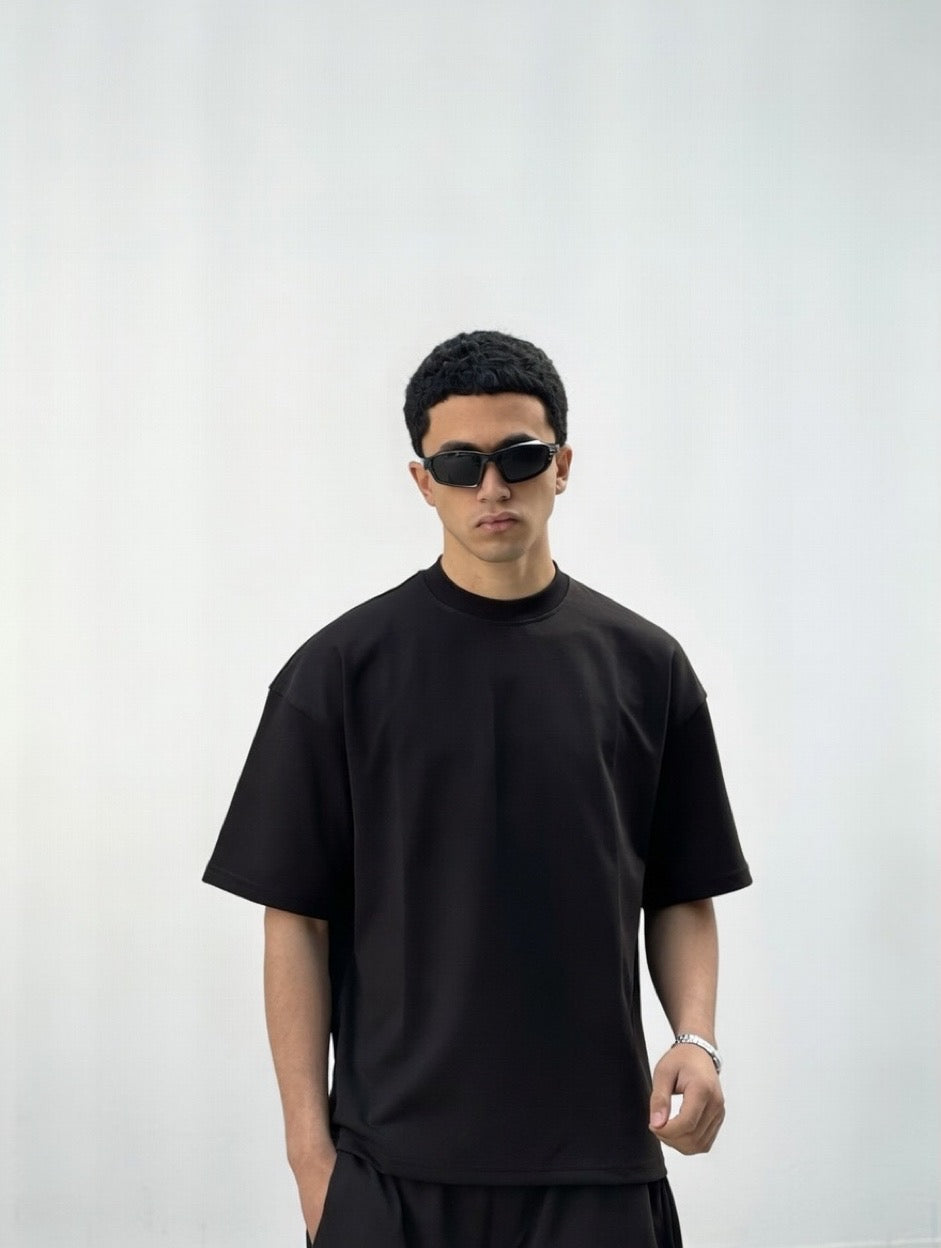 Black Basic Oversized t shirt